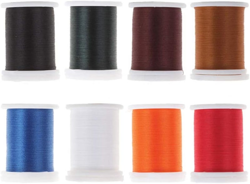 Riverruns Super Realistic Standard Thread 3/0,6/0,8/1,Twisted Thread, Body Thread Fly Tying Material Proudly from Europe Tie Flies Body - Image 1